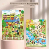 Çocuklar İçin Erken Eğitim Duvar Tablosu - Meyve ve Sebzeler thumbnail 5