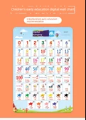 Çocuklar İçin Matematik Duvar Tablosu - 0-100 Sayılar - 8