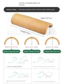Boyun Kamburu Isıtmalı Kompres Servikal Omurga Yastığı - Isıtma Paketli Boyun Yastığı 7cm + Bel Yastığı + Yastık Kılıfı - 5
