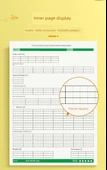 Pinyin Yazma Kağıdı - 3 Kitap (120 Yaprak/240 Sayfa Çift Taraflı) - 9