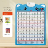 Çocuk İlkokul Okuma Yazma Öğrenme Duvar Tablosu - Birinci Sınıf Kitabı [2] thumbnail 1