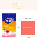 Beyaz Büzgülü Tek Kullanımlık Masa Örtüsü - 30 Adet thumbnail 9