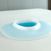 Silikon Yüz Yastığı - Spa Yatağı - Süt Beyaz - 4