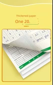 Pinyin Temel Yazma Kağıdı - 2 Paket (40 Yaprak, Ünlü Harf Eğitimi) - 10