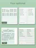 3-6. Sınıf Alıştırma Kitabı - Türkçe, Matematik, İngilizce, Kompozisyon (Her Birinden 10 Adet) - 4