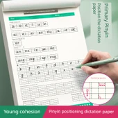 Pinyin Temel Yazma Kağıdı - 5 Paket (250 Yaprak, Ünlü Harf Eğitimi) - 3