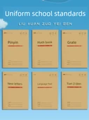 İlkokul Öğrenci Defteri - Matematik Defteri 5 Adet - 8