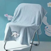 Mavi Yugui Köpek Tek Banyo Havlusu 70x140 cm - 1