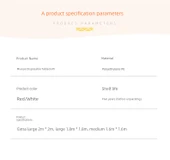 Beyaz Büzgülü Tek Kullanımlık Masa Örtüsü - 30 Adet thumbnail 8