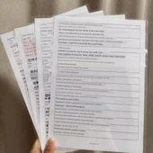 İngilizce Gramer Öğrenme Kartları - Tam İngilizce Gramer Sistemi (4 Yaprak, 7 Sayfa) - 9