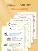 İlkokul Sınıf Duvar Tablosu - GE-09 Matematik Formülleri Kitabı - 6