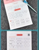Çin Pinyin ve Yazma Alıştırma Kağıdı - 2. Sınıf 1. Kitap + Matematik Sözlü - 9