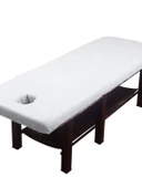 Mavi Kalın Tek Kullanımlık Yatak Örtüsü - 20 Adet, 80x180 cm, Delikli - 4