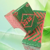 El Dokuması Plastik Hasır Yastık - Model 1 - 26x14x10cm - 10