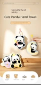Sevimli Panda El Havlusu - Ay Ayı Model 2 - 220x30x190mm - 7