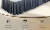 Tek Kullanımlık Yatak Örtüsü - Standart 20g SMS - 90x190 cm Yatak için / 100 Adet - 11
