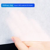 Tek Kullanımlık Yatak Örtüsü - Standart 20g SMS - 90x190 cm Yatak için / 20 Adet - 1