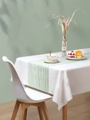 Tek Kullanımlık Masa Örtüsü - Kırmızı Çizgili 1.2*1.8m - 3