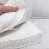 Japon Stili Nail Art Masa Örtüsü - Mor Tek Kullanımlık (125 Adet) thumbnail 4