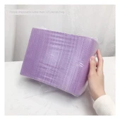 Japon Stili Nail Art Masa Örtüsü - Mor Tek Kullanımlık (125 Adet) thumbnail 1