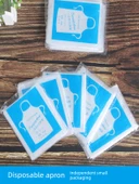 Tek Kullanımlık Plastik Önlük - 100 Adet - Çocuk - 2