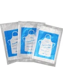 Tek Kullanımlık Plastik Önlük - 100 Adet - Yetişkin - Bireysel Paketlenmiş - 6