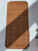 El Yapımı Bambu Çay Matı - 50x23cm - Su Geçirmez - 1