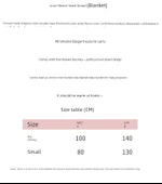Çok Fonksiyonlu Ofis Pelerin Battaniye - Toprak Tonlu Ekose (Büyük) - 7