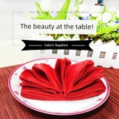 Kraliyet Mavisi Pamuklu Peçete - 8'li Paket - 50x50cm thumbnail 3