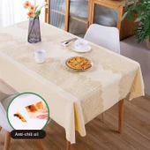 Biyobozunur Dikdörtgen Su Geçirmez Tek Kullanımlık Otel Masa Örtüsü - Bağımsız Ambalaj Jinshan 0.8*0.8 Metre 3 Adet (Bir Adetlik Paket) - 1