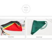 Mutfak Önlüğü ve Bone Seti - Beyaz (Mor Pamuklu Bone) thumbnail 9