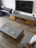 Su Geçirmez Deri TV Ünitesi Örtüsü Melodi A A2047-A - 40x200 cm - 3