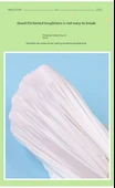 Beyaz Tek Kullanımlık Masa Örtüsü 2*2 Metre (5 Paket x 50 Adet) - 11