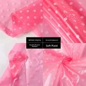 Su Geçirmez PVC Mutfak Önlüğü - Pembe 2 (95cm) - 4