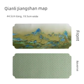 Çift Taraflı Su Emici Isı Yalıtımlı Kumaş Bardak Altlığı - Qianli Jiangshan A - 1