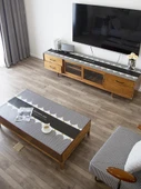 Su Geçirmez Deri TV Ünitesi Örtüsü Melodi A A2047-A - 30x160 cm - 6
