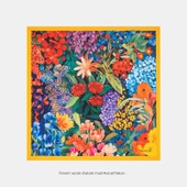 Diyatomlu Çamur Emici Masa Matı - Fanhua Yu Jin Desenli - 60x60cm thumbnail 8