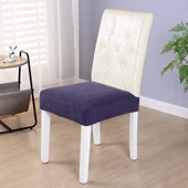 Örme Elastik Sandalye Kılıfı - Gri Yeşil 1'li Paket - 5