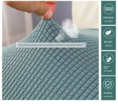 A Tipi Elastik Sandalye Kılıfı - Parlak Sarı - 8