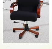 Ofis Koltuğu Kılıfı - S Beden - Kabartma Koyu Kahve - 9