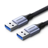 Çift Başlıklı USB 3.0 Data Kablosu - 2 Metre, 3.0 Yüksek Hızlı - 3