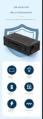 15 Port 100W USB Şarj Aleti Fanlı ABS Kasa - 11