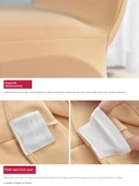Elastik Otel Banket Düğün Sandalye Kılıfı - Gök Mavisi (Standart 220g) - 4