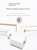 Tek Port USB Şarj Aleti 5V2A - Beyaz - 5