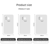 Tek Kullanımlık Masaj Yatağı Örtüsü - 85-90x190cm Yatak, Hava Geçirgen Açıklıklı (20 Adet) thumbnail 4