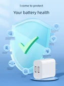Tek Port USB Şarj Aleti 5V1A - Beyaz - 3
