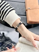 Huawei Bileklik 7/7NFC Uyumlu Retro Deri Akıllı Bileklik Kordonu - Kahverengi - 9