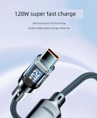 120W USB Data Kablosu - 2 Metre - Çift Akıllı Çip thumbnail 7