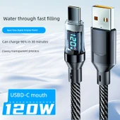 120W USB Data Kablosu - 2 Metre - Çift Akıllı Çip thumbnail 1