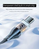 120W USB Data Kablosu - 2 Metre - Çift Akıllı Çip thumbnail 10